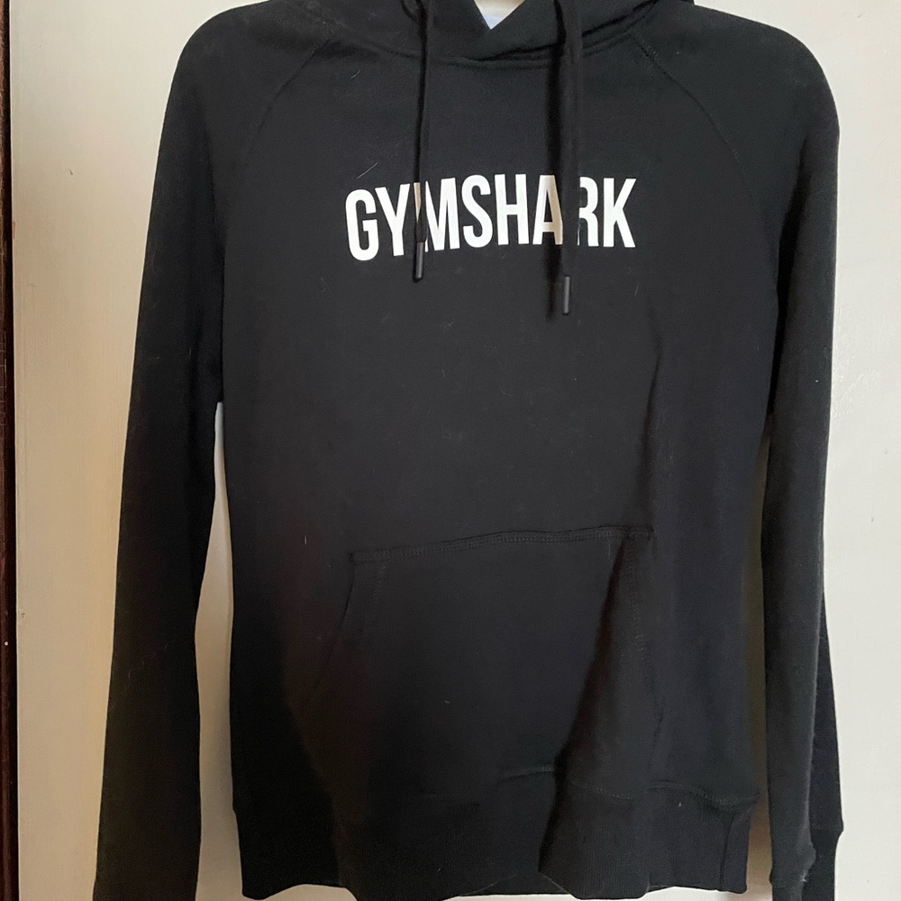 Black Gymshark hoodie